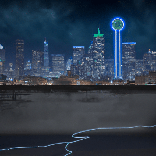Dallas skyline - home energy in Texas